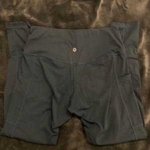 POPFLEX Morning Dew 7/8 leggings in Evergreen